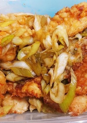 鶏ムネ肉で簡単★ねぎ南蛮漬け-レシピのメイン写真