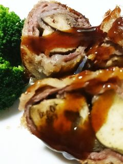 なすの牛肉巻きフライ-レシピのメイン写真