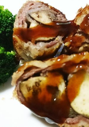 なすの牛肉巻きフライ-レシピのメイン写真
