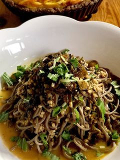 辛子高菜そば-レシピのメイン写真