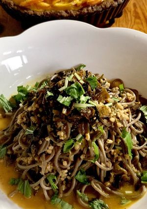 辛子高菜そば-レシピのメイン写真