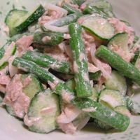 野菜（インゲン、きゅうりメイン
） 野菜（インゲン、きゅうりメイン ）