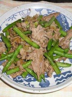 我が家の夏の定番インゲンが美味しい炒め物-レシピのメイン写真
