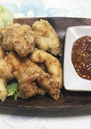 サムジャンと唐揚げ-レシピのメイン写真