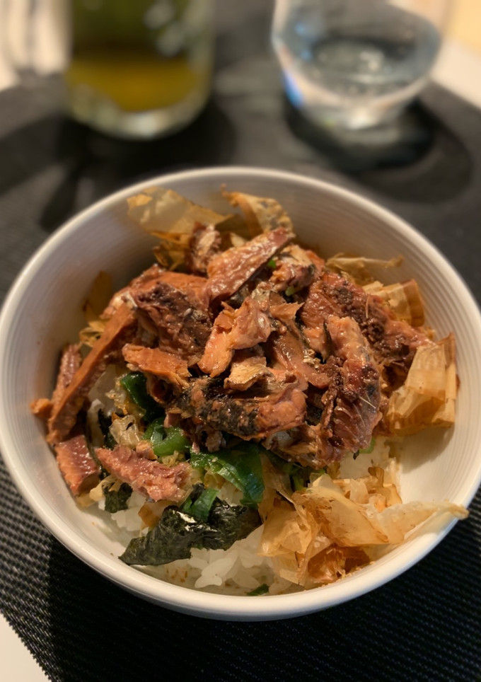 【時短】さんまの蒲焼缶詰のお茶漬け-レシピのメイン写真
