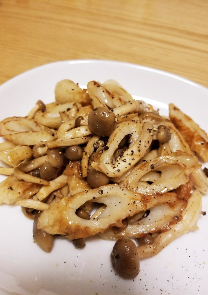 ご飯がすすむ⭐しめじと竹輪のマヨポン炒め-レシピのメイン写真