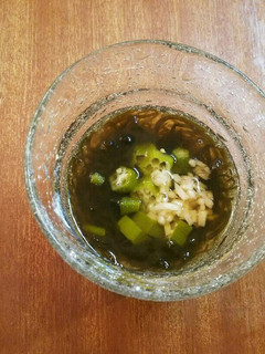 もずく酢 おくら 生姜-レシピのメイン写真