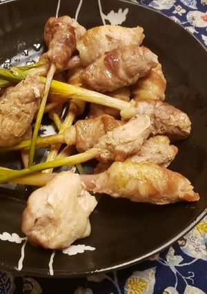 新しょうがの肉巻き　オーブン-レシピのメイン写真