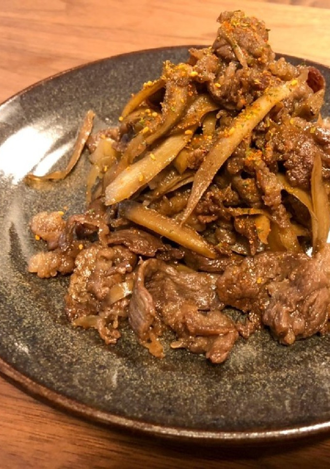 牛肉とごぼうのしぐれ煮-レシピのメイン写真