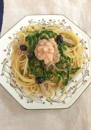 ☆野菜たっぷり☆たらこパスタ-レシピのメイン写真