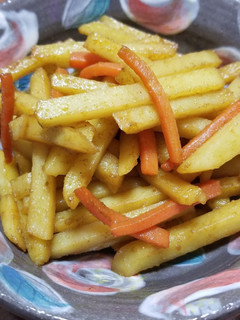 皆大好き♪じゃがいものカレーきんぴら-レシピのメイン写真