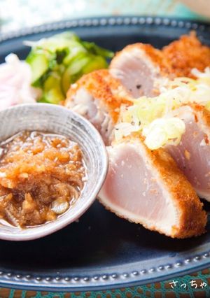 マグロのレアカツ⁂手作りおろしダレ-レシピのメイン写真