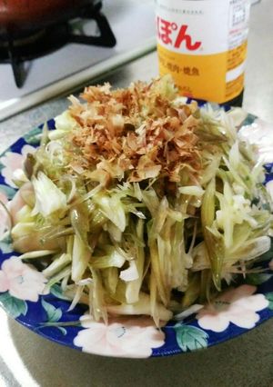 簡単すぎ！＊みょうがの焼き油ぽん酢かけ＊-レシピのメイン写真