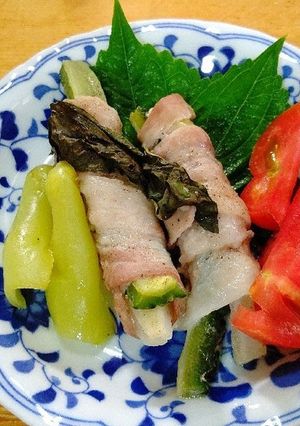今年もゴーヤ有り難う。肉巻きだぞ❗-レシピのメイン写真