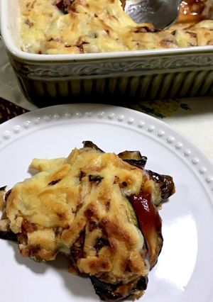 ナス嫌い克服!!ナスのチーズ焼き-レシピのメイン写真