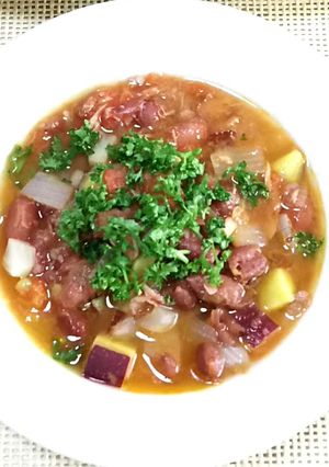 金時豆のミネストローネ-レシピのメイン写真