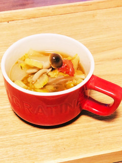 セロリ香る❀野菜たっぷりコンソメスープ-レシピのメイン写真