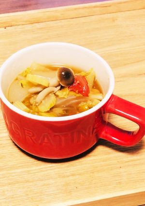セロリ香る❀野菜たっぷりコンソメスープ-レシピのメイン写真
