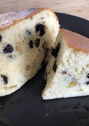 簡単炊飯器でHMブルーベリーナッツケーキ-レシピのメイン写真