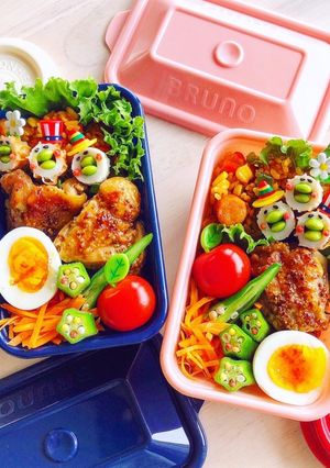 お弁当に★我が家のハニーマスタードチキン-レシピのメイン写真