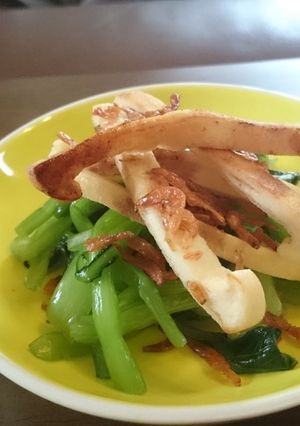 酵素が嬉しいカリカリ小松菜おひたし-レシピのメイン写真