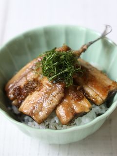 秋刀魚の大葉蒲焼丼-レシピのメイン写真