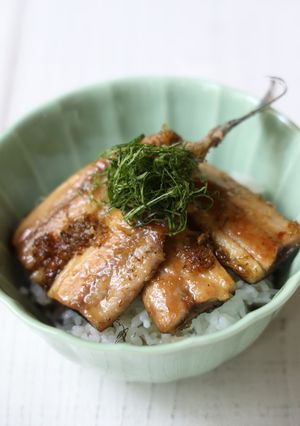 秋刀魚の大葉蒲焼丼-レシピのメイン写真