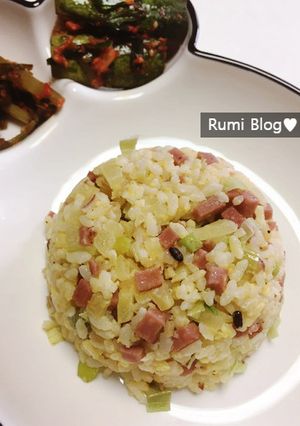 たくあんチャーハン-レシピのメイン写真