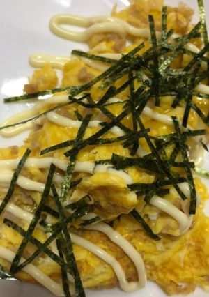 納豆スクランブルエッグ♛-レシピのメイン写真