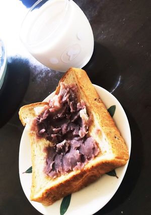 大手まんじゅう de あんトースト-レシピのメイン写真