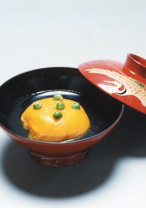 赤かぼちゃの蒸しまんじゅう-レシピのメイン写真