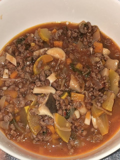 大豆挽き肉とズッキーニのボロネーゼ-レシピのメイン写真