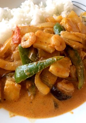 タイレッドカレー♪カルディのロイタイで-レシピのメイン写真