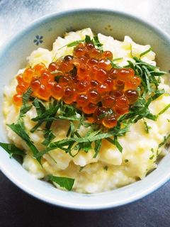 レンジで簡単♪玉子おじや(チーズ入り)-レシピのメイン写真