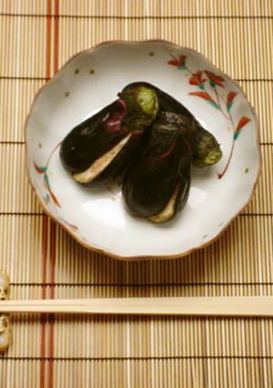 ヘタ紫なすのいしる漬-レシピのメイン写真