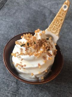 無限スイーツ☆おにぎりせんべい味アイス-レシピのメイン写真
