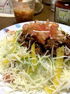 我が家のタコライス-レシピのメイン写真