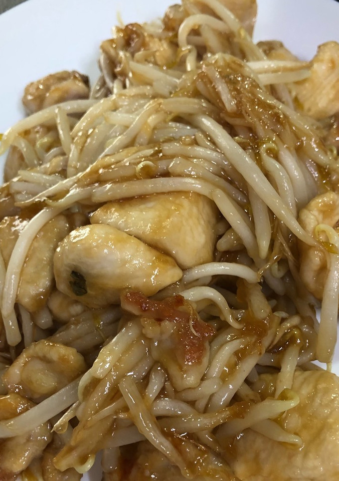 鶏むね肉ともやし炒め-レシピのメイン写真