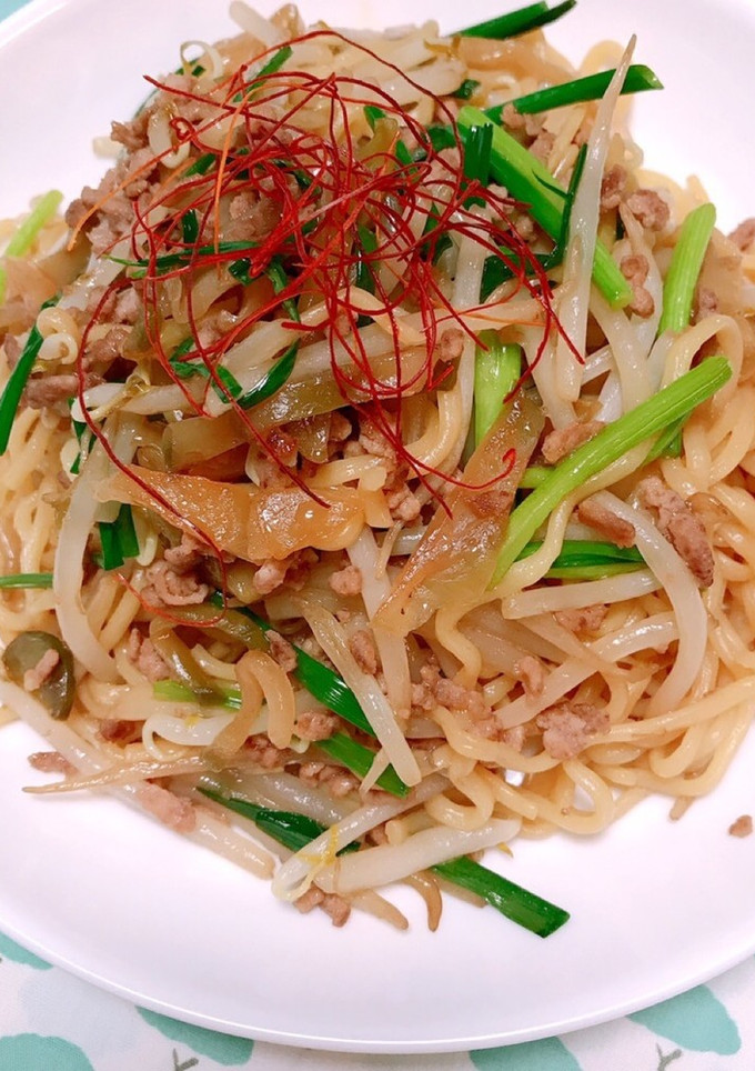 オイスターソースの焼きそば-レシピのメイン写真