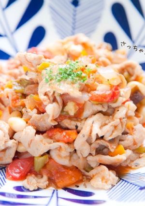 ポークビーンズ⁂パルメザンチーズが隠し味-レシピのメイン写真