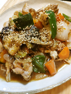 鶏&カラフル野菜甘酢炒-レシピのメイン写真