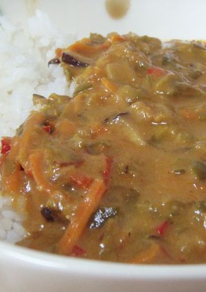 夏☆ヘルシーなココナッツカレー-レシピのメイン写真