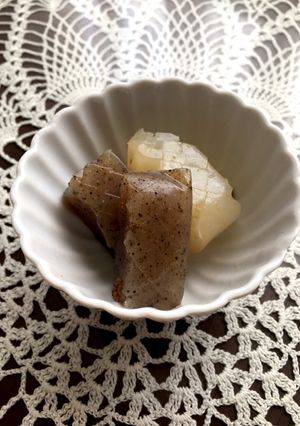 コンニャクの梅煮-レシピのメイン写真