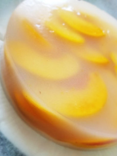 2層の桃寒天ケーキ-レシピのメイン写真