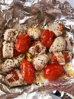 肉巻きトマトのホイル焼き-レシピのメイン写真