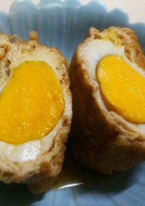 卵の巾着煮-レシピのメイン写真