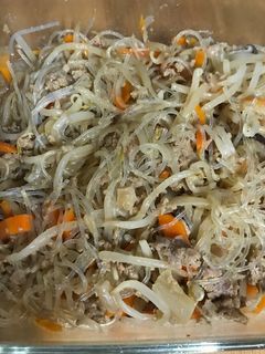 レンジで春雨炒め-レシピのメイン写真