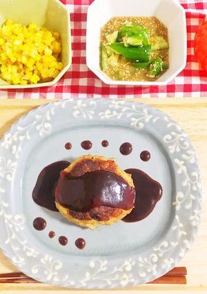 手抜き ハンバーグ-レシピのメイン写真