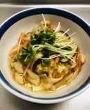時短で簡単★湯葉刺しのキノコあんかけ