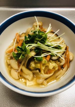 時短で簡単★湯葉刺しのキノコあんかけ-レシピのメイン写真